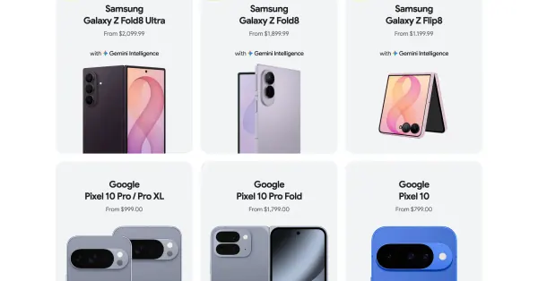 Samsung Galaxy Z Fold 8 and Flip 8 Debut with Gemini AI Features