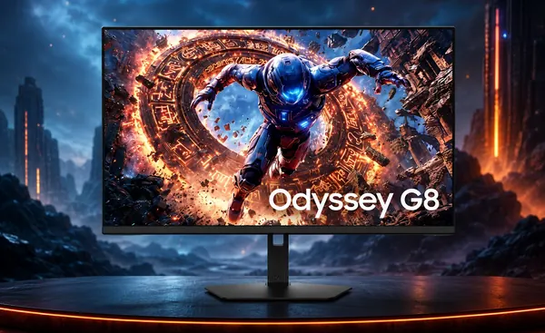 Samsung's New 6K OLED Gaming Monitor Leads Odyssey G8 Lineup