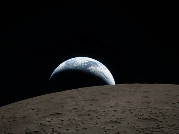 South Korea's Danuri Satellite Images SpaceX Moon Rocket Impact