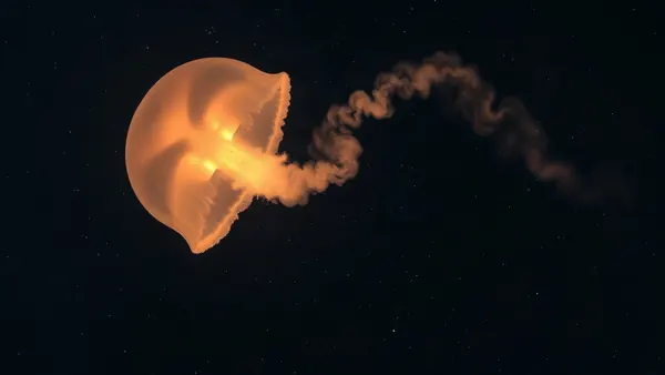 Space Jellyfish Phenomenon Explained: Rocket Plumes Create Ethereal Light Shows