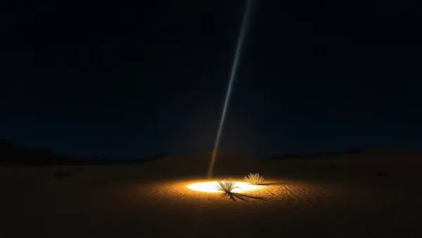 Space Mirror Test Lights Up California Sky, Sparks Criticism