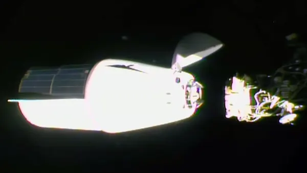 SpaceX Dragon Docks With ISS Carrying 6,500 Pounds of Cargo