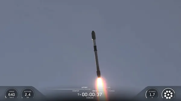 SpaceX Falcon 9 Completes 35th Mission Hauling Starlink Satellites