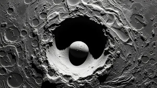 SpaceX Moon Impact Crater Reveals New Lunar Geology Data