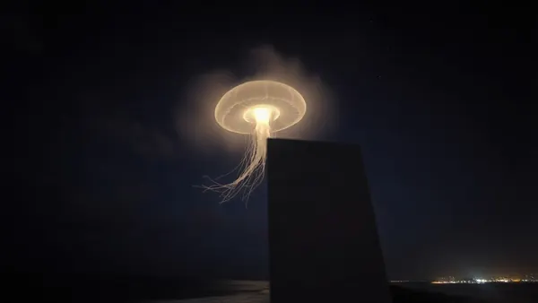 SpaceX Rocket Creates Ethereal 'Jellyfish' Cloud Over US East Coast