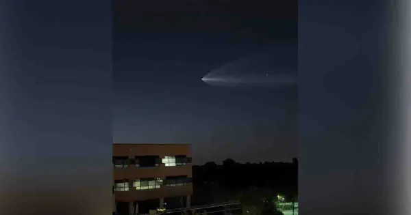 SpaceX Starlink Launch Illuminates DC Skies Tuesday Morning