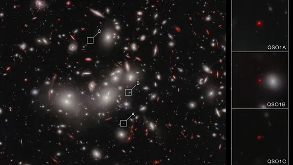 Webb Telescope Finds Early Black Hole Preceded Galaxy