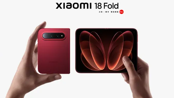 Xiaomi 18 Fold Debuts Ahead of Apple, Showcases New Foldable Design