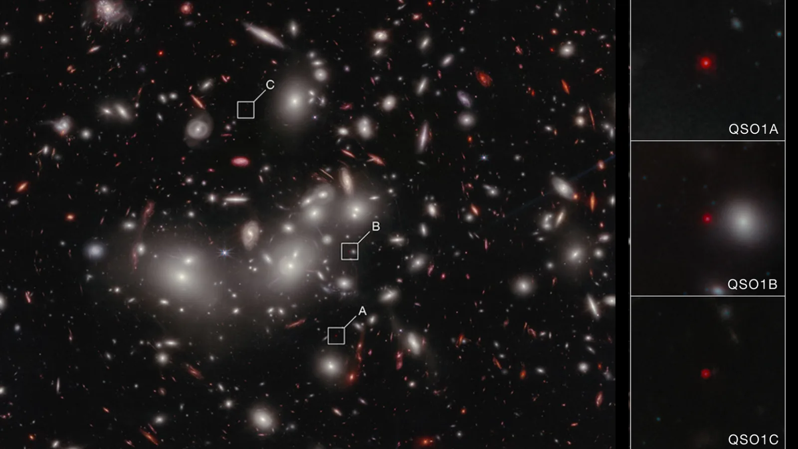 Webb Telescope Finds Early Black Hole Preceded Galaxy